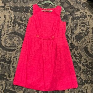 Avenue Cotton Burnout Sundress Polka Dot Size 18